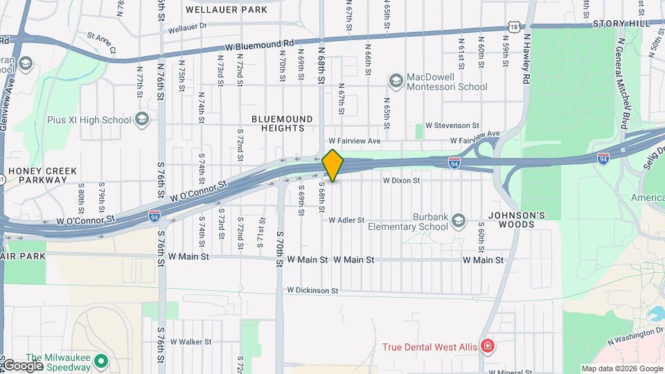 6713 W Dixon St, Unit Furnished Upper Mapa y Detalles de la Ubicación