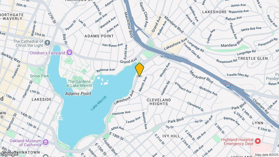 2316 Lakeshore Ave, Unit 10 Map and Location Details