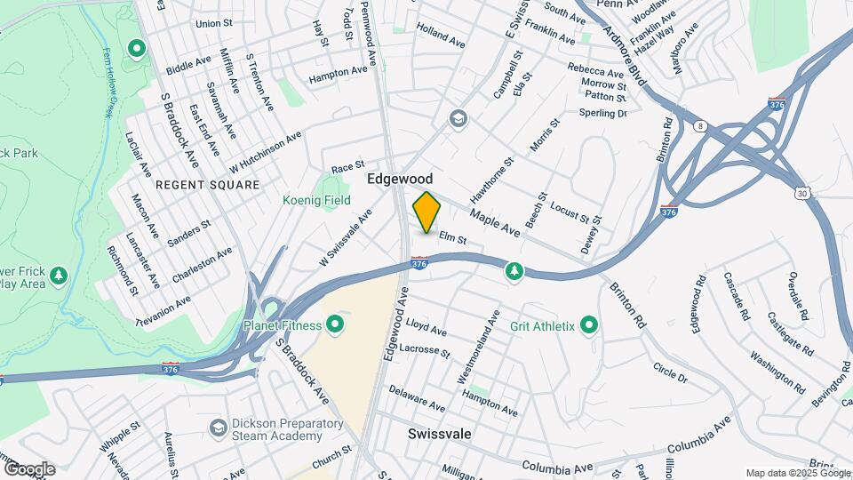233 Edgewood Ave, Unit A10 Map and Location Details