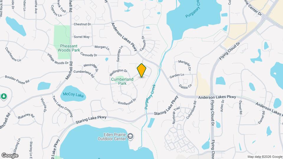 8958 Knollwood Dr Map and Location Details