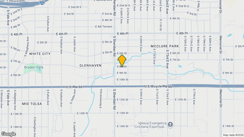 6530 E 8th St Map and Location Details