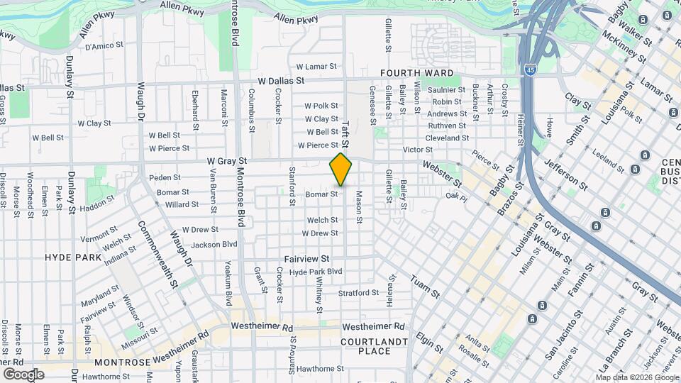 304 Bomar St Map and Location Details