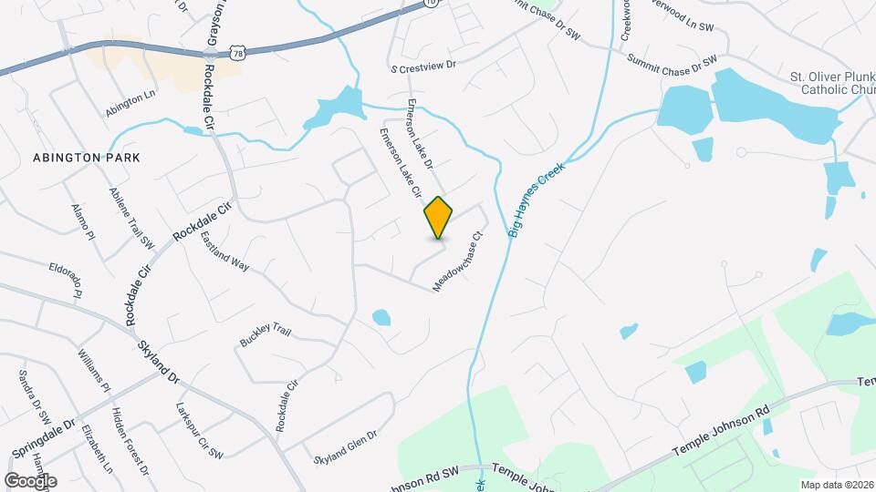 3013 Meadowsweet Trail Map and Location Details