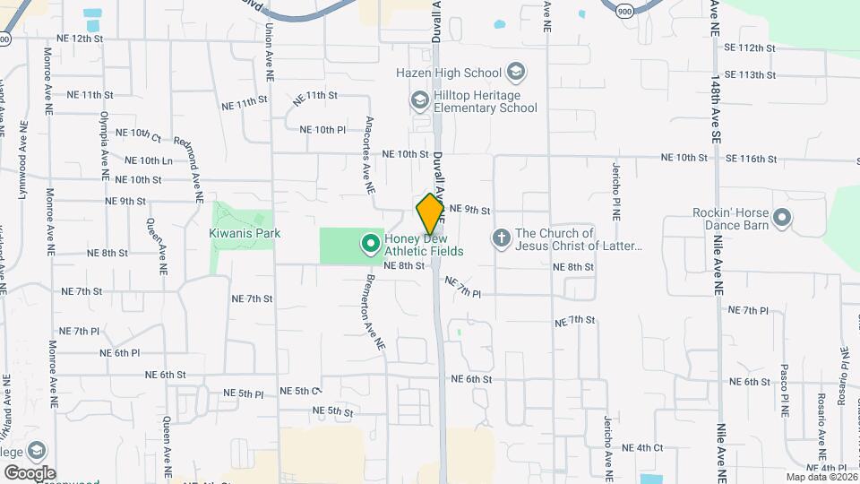 824 Chelan Pl NE Map and Location Details