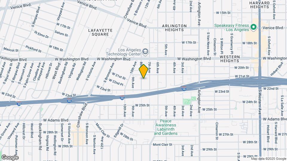 2122 8th Ave Map and Location Details