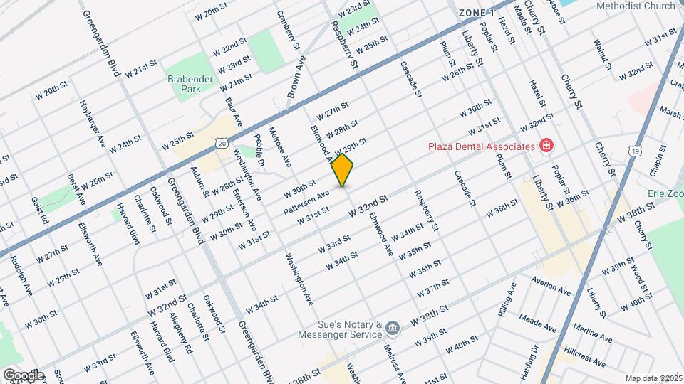 3034 Elmwood Mapa y Detalles de la Ubicación