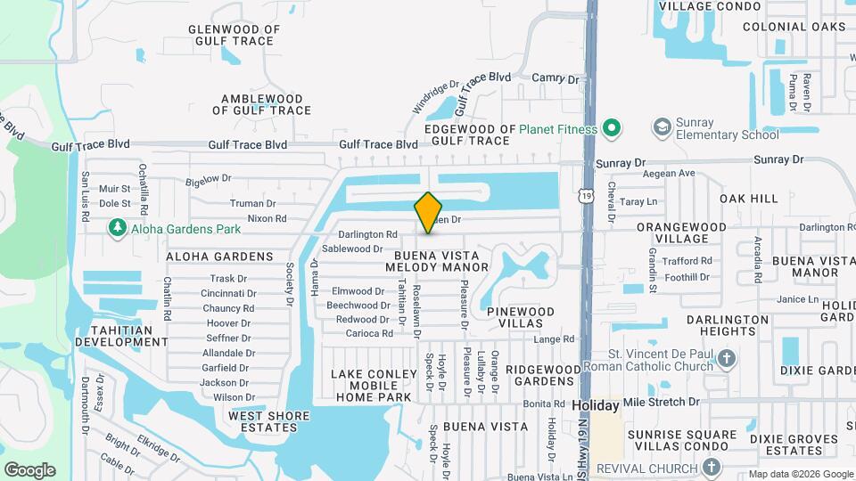 4018 Darlington Rd Map and Location Details