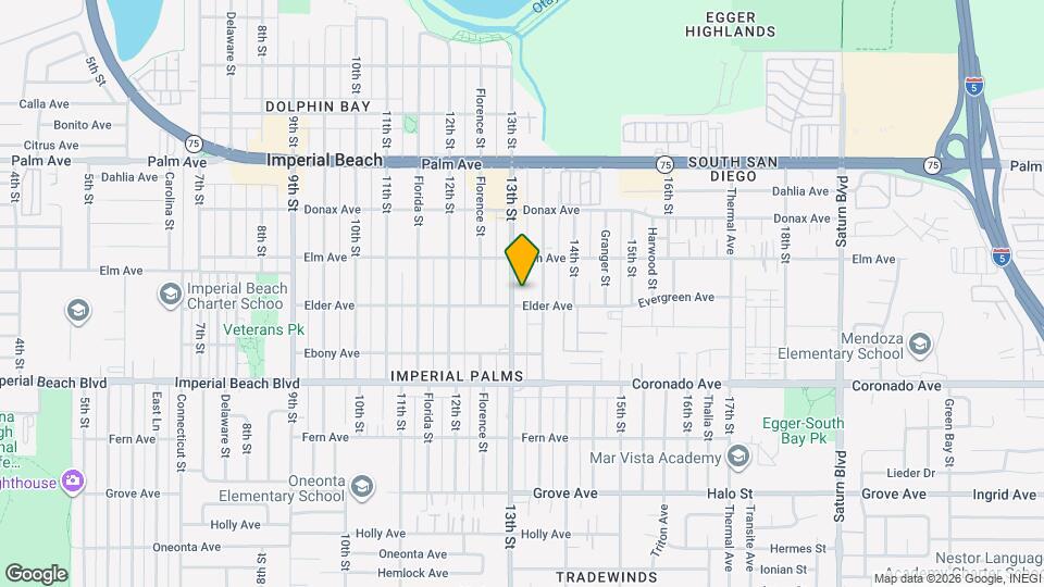 959 13th St Map and Location Details