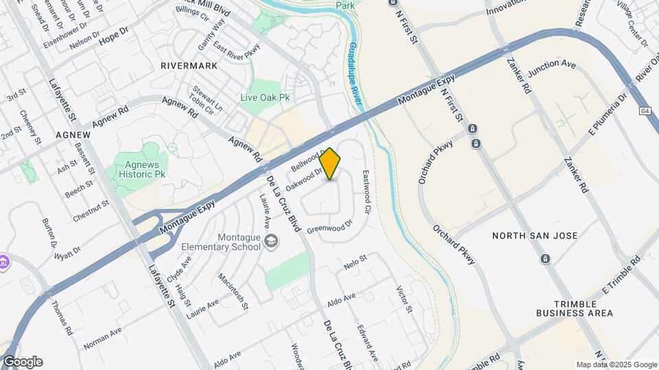 520 Woodstock Way Map and Location Details