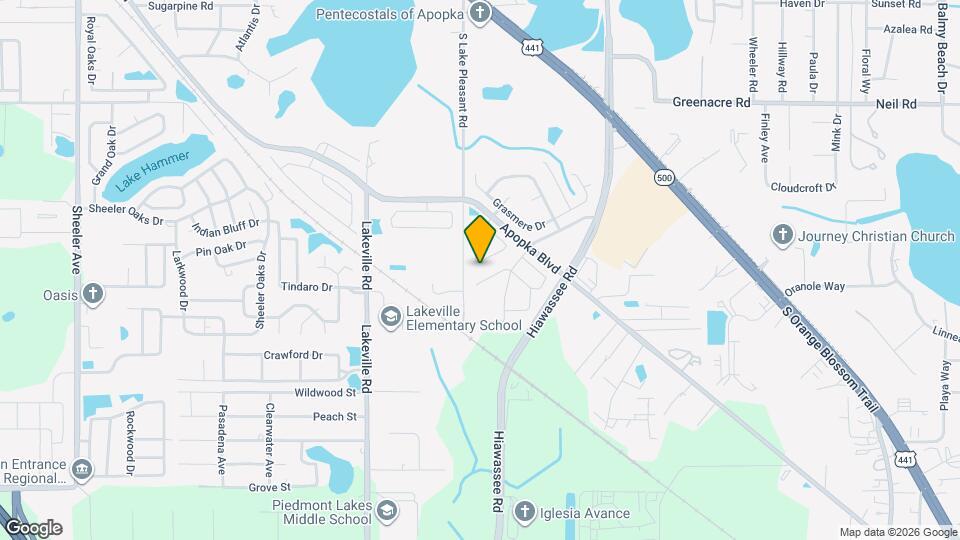 1868 Olivia Cir Map and Location Details