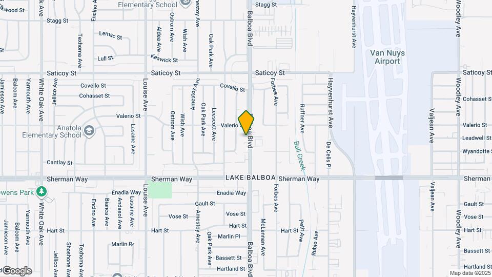 7337 Balboa Blvd Map and Location Details