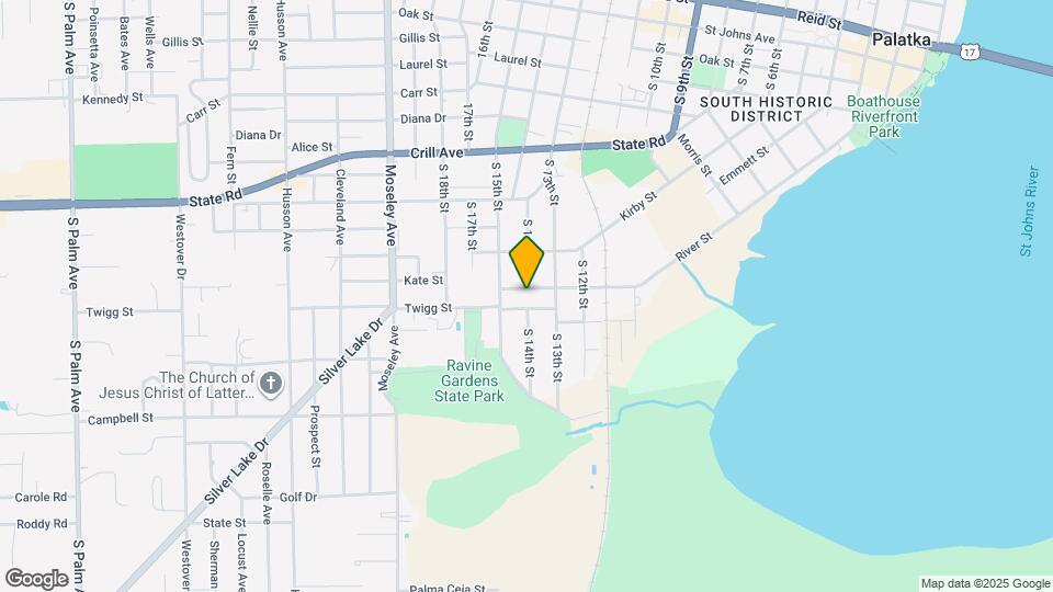 1325 River St Map and Location Details