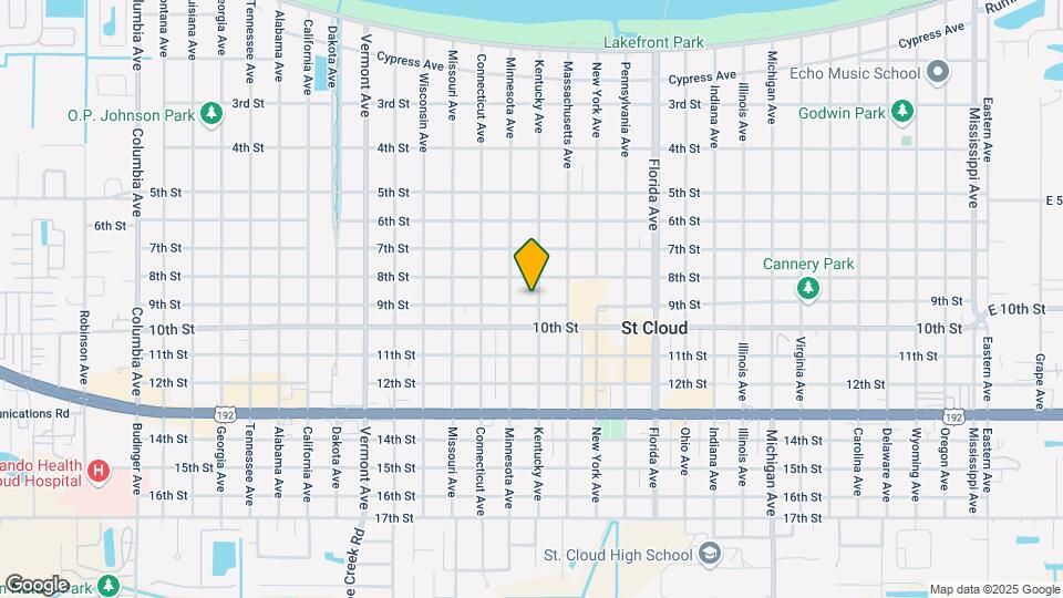 818 Kentucky Ave Map and Location Details