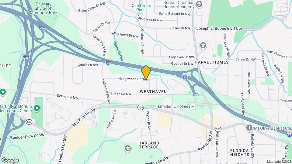 2720 Hedgewood Dr NW Mapa y Detalles de la Ubicación