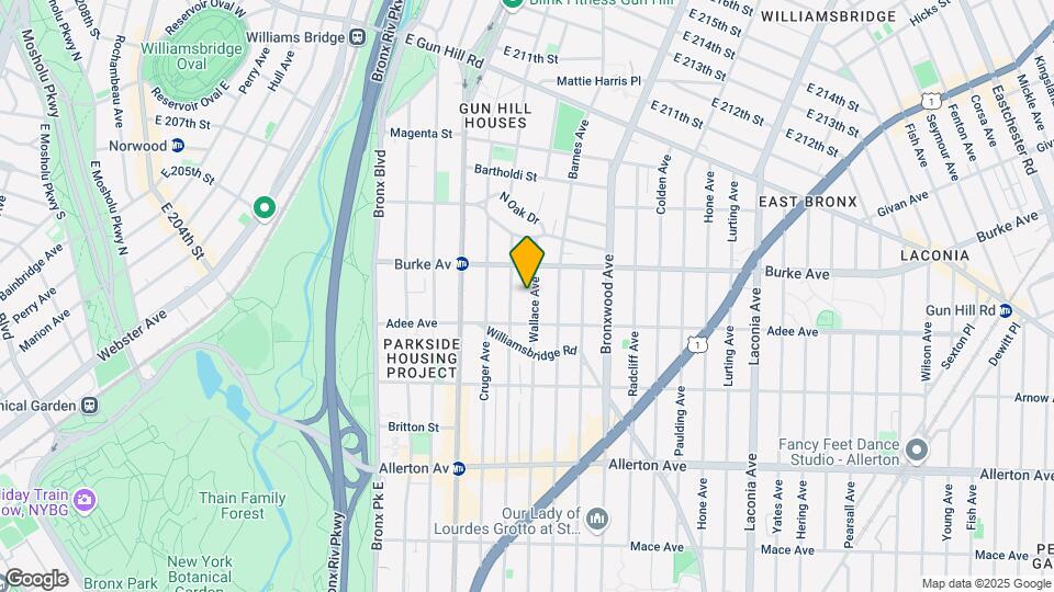 3033 Wallace Ave Map and Location Details