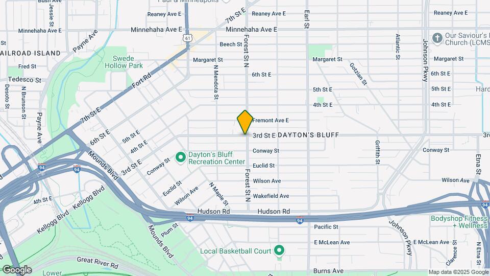 505 Forest St N Map and Location Details