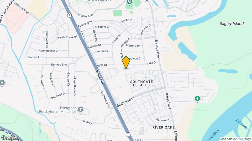 9505 Balsa Dr Map and Location Details