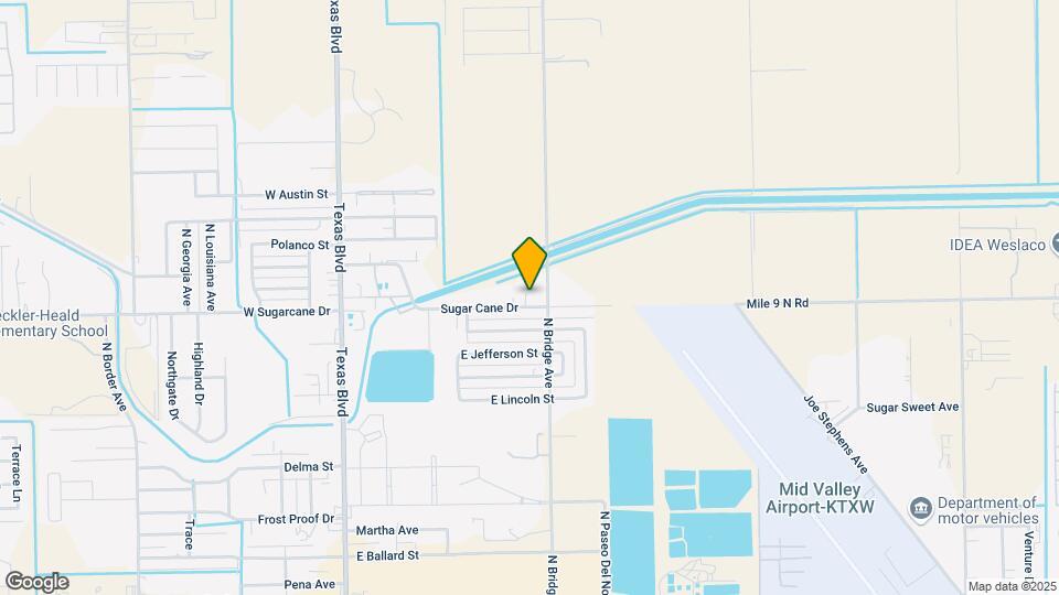 817 E Sugar Cane Dr Map and Location Details