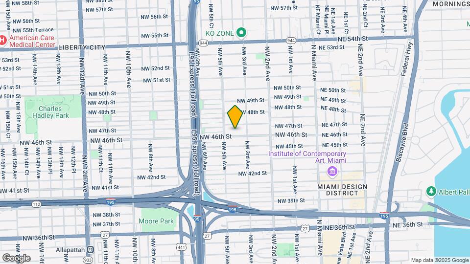 401 NW 46th St Mapa y Detalles de la Ubicación