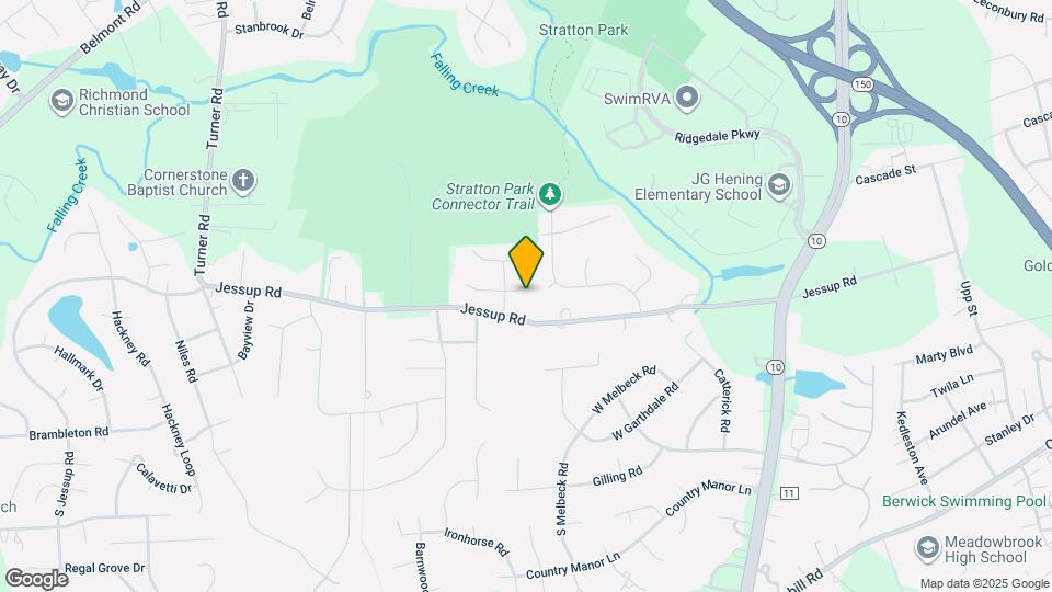 5607 Jessup Station Pl Map and Location Details