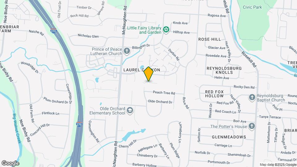 6215 Pambrook Ct Map and Location Details