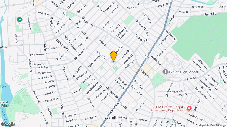 88 Vernal St Map and Location Details
