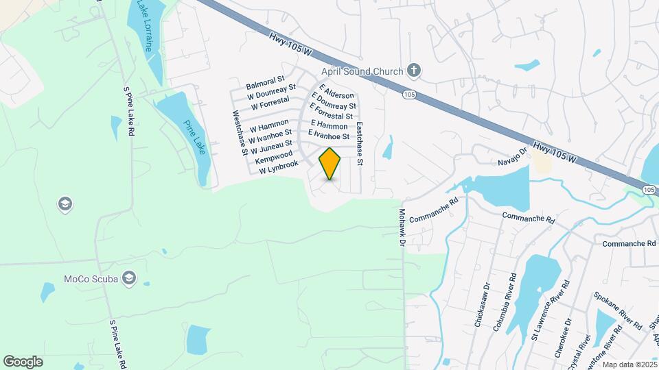 858 Queenswood St Map and Location Details