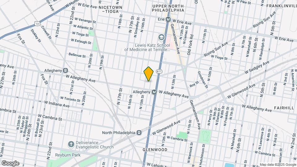 3220 N Carlisle St, Unit Apt 1 Map and Location Details