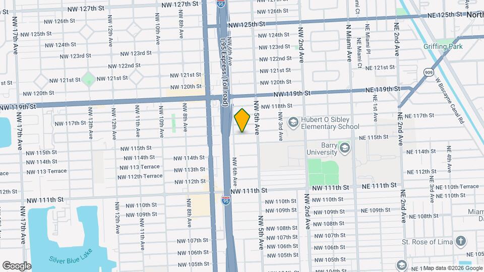 560 NW 116th St Map and Location Details