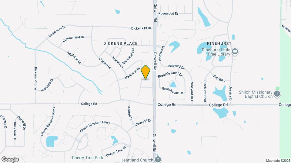 2935 Geoffrey Dr Mapa y Detalles de la Ubicación