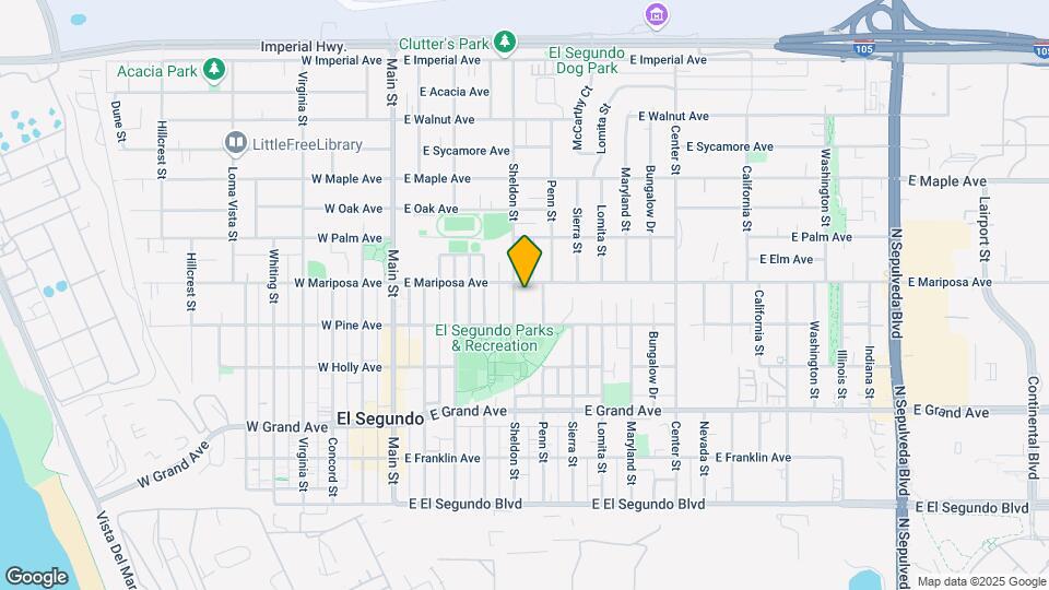 530 Sheldon St Map and Location Details