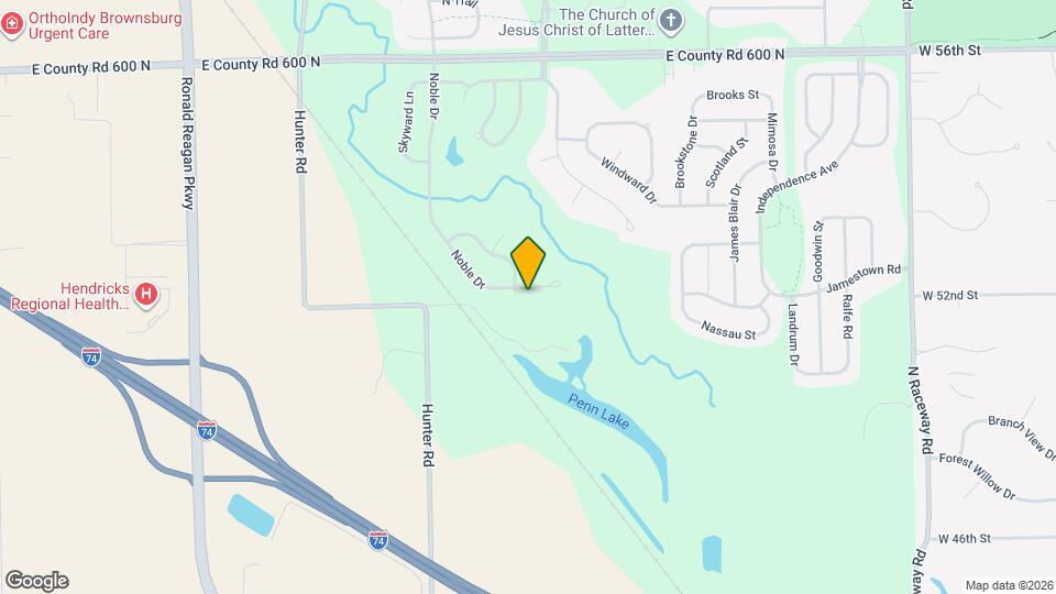 10215 Noble Ct Map and Location Details