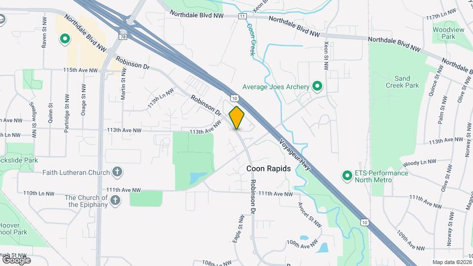 11252 Robinson Dr Map and Location Details