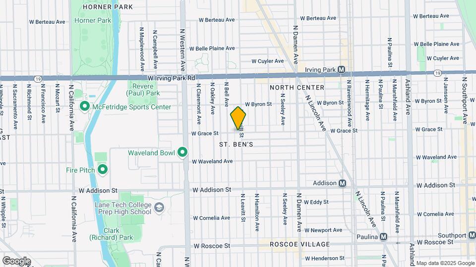 2205 W Grace St Map and Location Details
