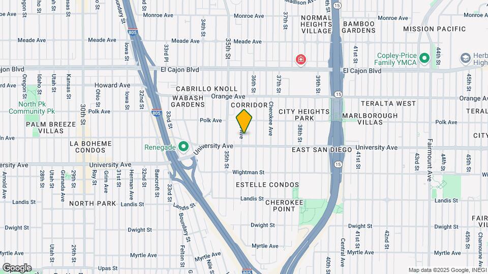 4025-4031 Wilson Ave Mapa y Detalles de la Ubicación