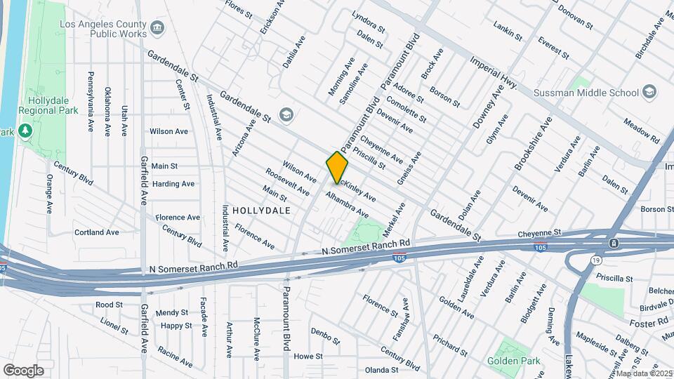 8023 Alhambra Ave Map and Location Details