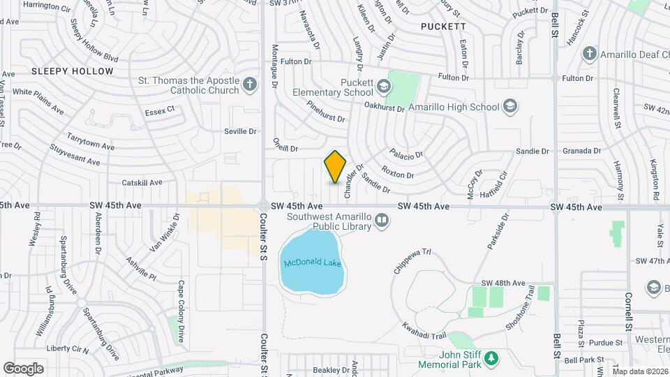 4409 Alicia Dr Map and Location Details