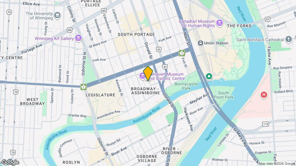 Hargrave Apartments Map and Location Details