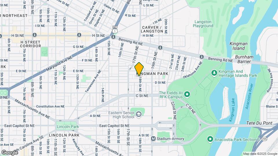 414 18th St NE Map and Location Details