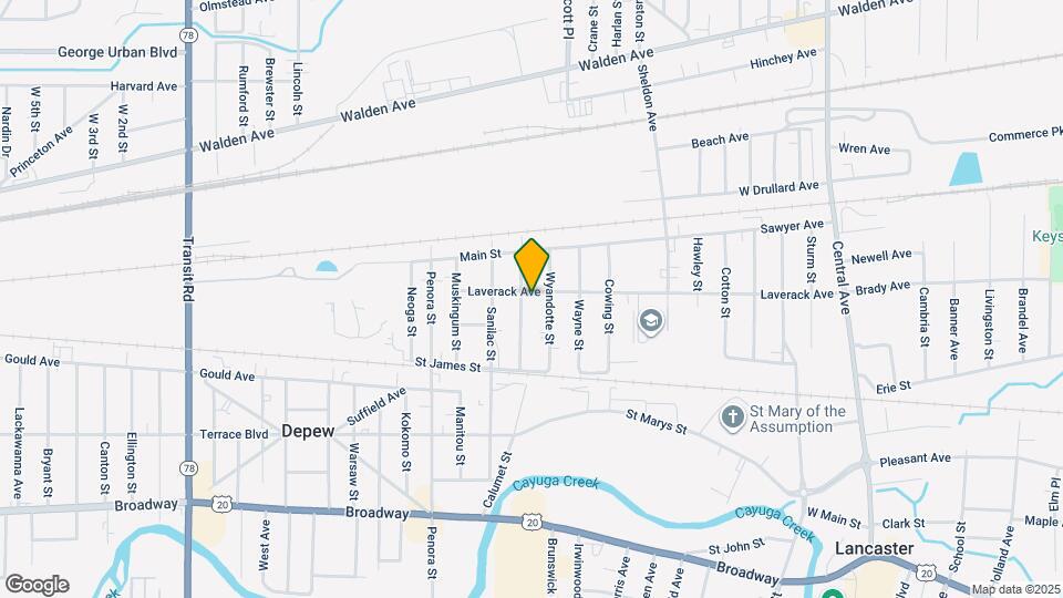 77 Laverack Ave Map and Location Details