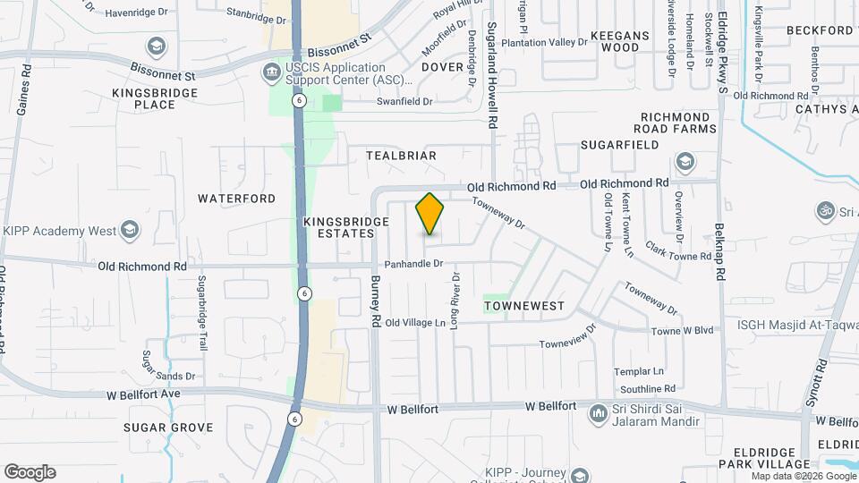 10111 King Ranch Ln Map and Location Details