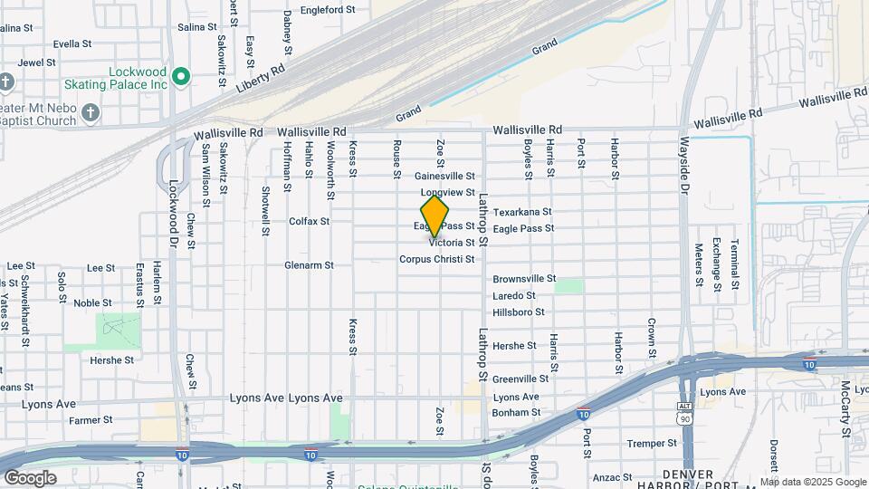 332 Zoe St Map and Location Details