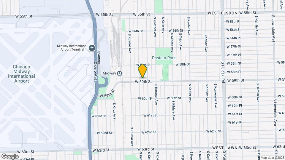 4444-50 W. 59th St. Chicago IL Map and Location Details