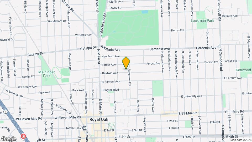 409 Baldwin Ave Map and Location Details