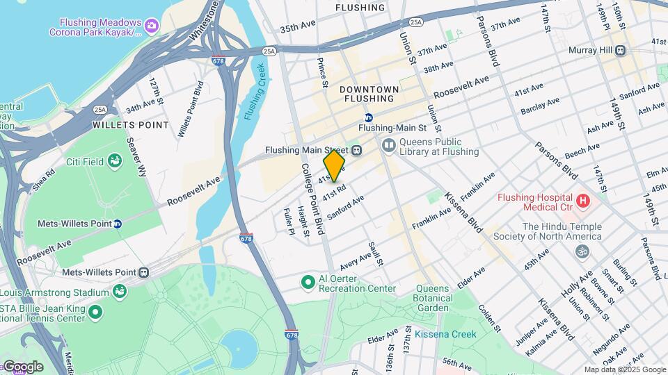 132-37 41st Rd Map and Location Details