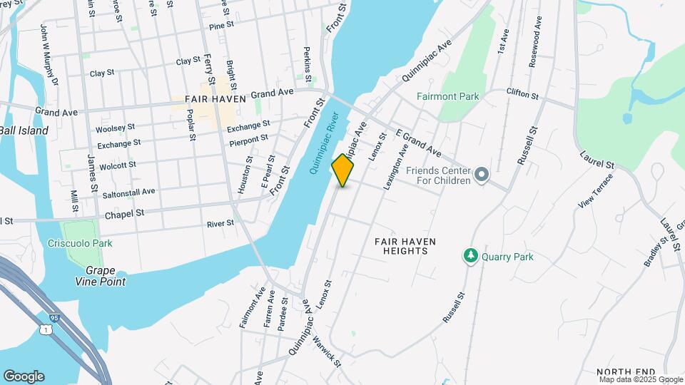 535 Quinnipiac Ave Map and Location Details