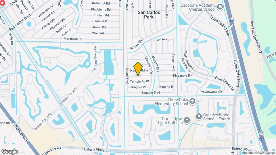 9060 Pineapple Rd Map and Location Details