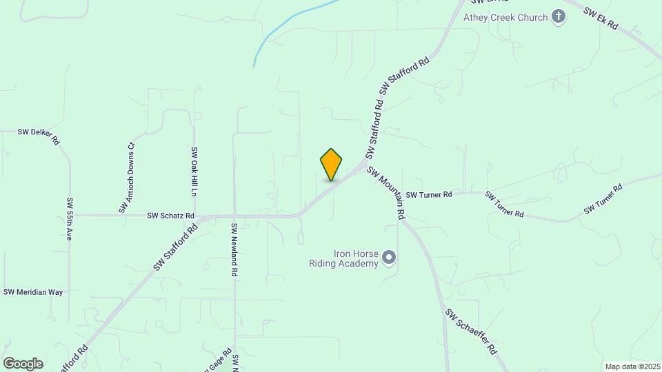 22175 SW Stafford Rd Map and Location Details