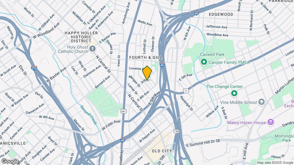 724 Deery St Map and Location Details
