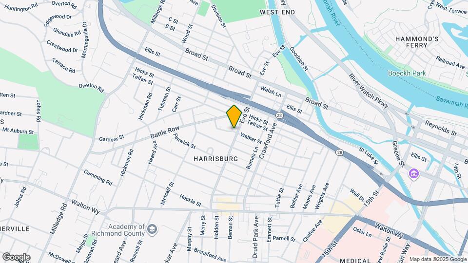 2005 Walker St Map and Location Details